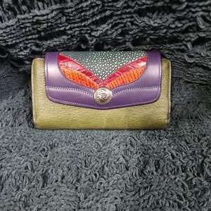 James Culver Sunrise Clutch Handmade Wallet